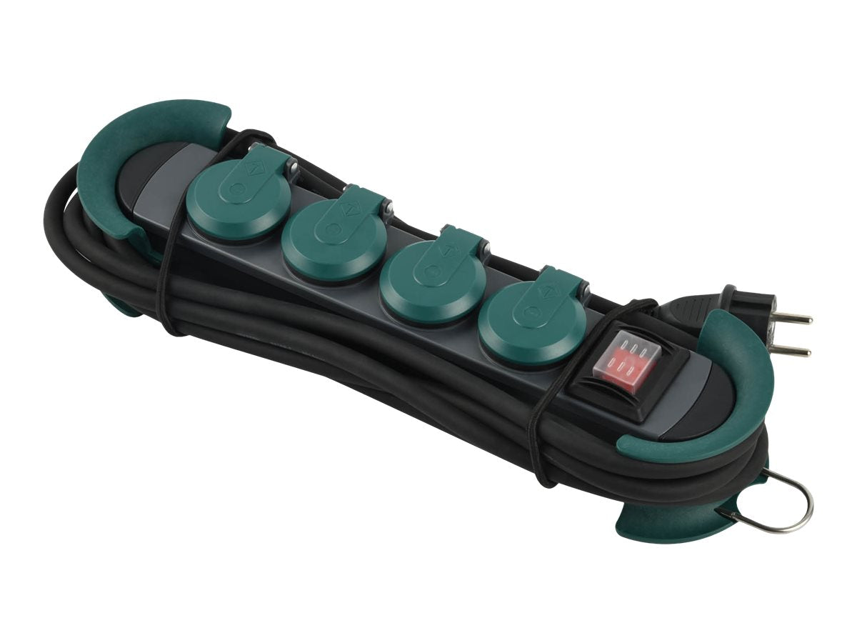 BACHMANN HOOK Outdoor Steckdosenleiste im Einsatz