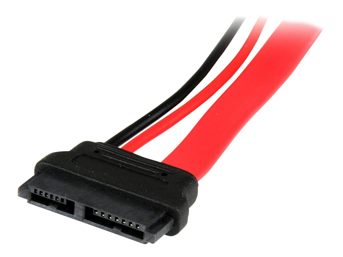 STARTECH.COM 6in Slimline SATA to SATA Adapter mit Power - F/M Verpackung