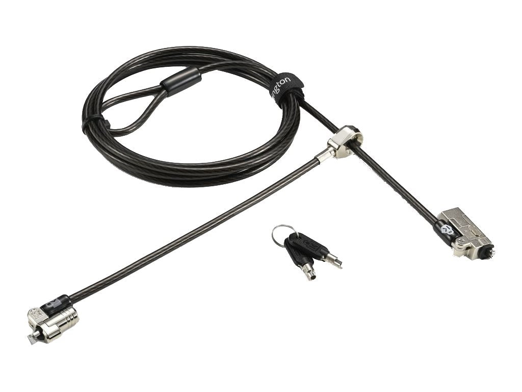 KENSINGTON Slim NanoSaver 2.0 Dual Head Laptopschloss - Master Keyed