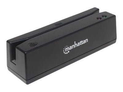 MANHATTAN Magnetkartenleser USB Seitenansicht