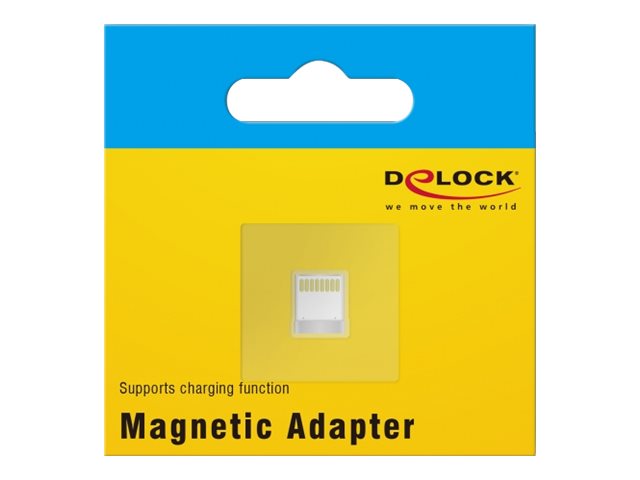 DELOCK Magnetischer Adapter 8 Pin Lightning Stecker Vorderansicht