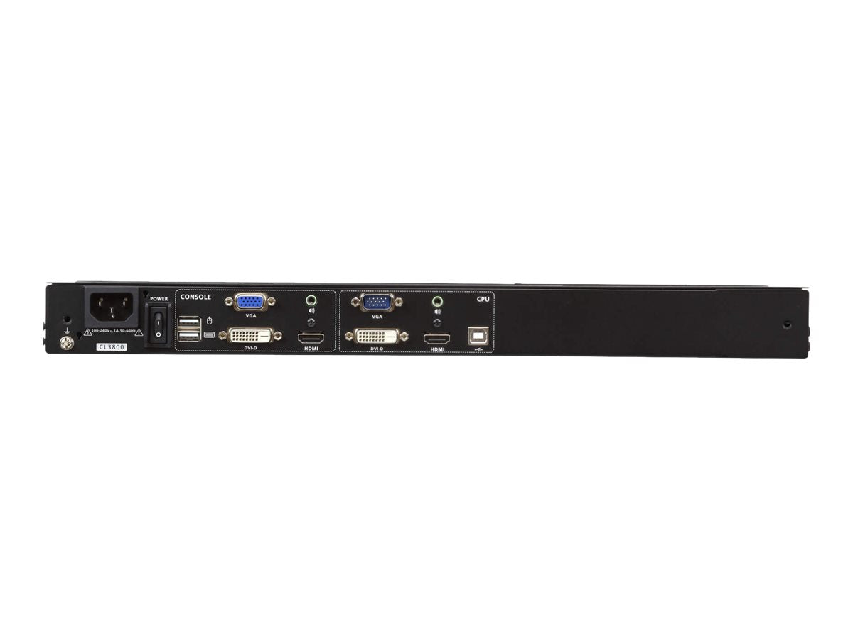 ATEN CL3800NW KVM-Konsole Anschlussmöglichkeiten