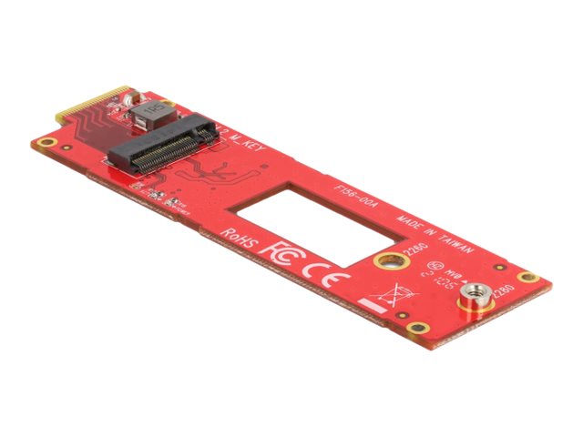 DELOCK Konverter EDSFF E1.S zu M.2 Key M Slot NVMe - Detailansicht