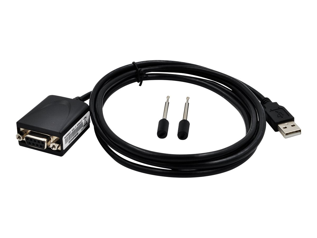 EXSYS EX-1311-2F USB 2.0 zu 1 x Seriell RS-232 Kabel Vorderansicht