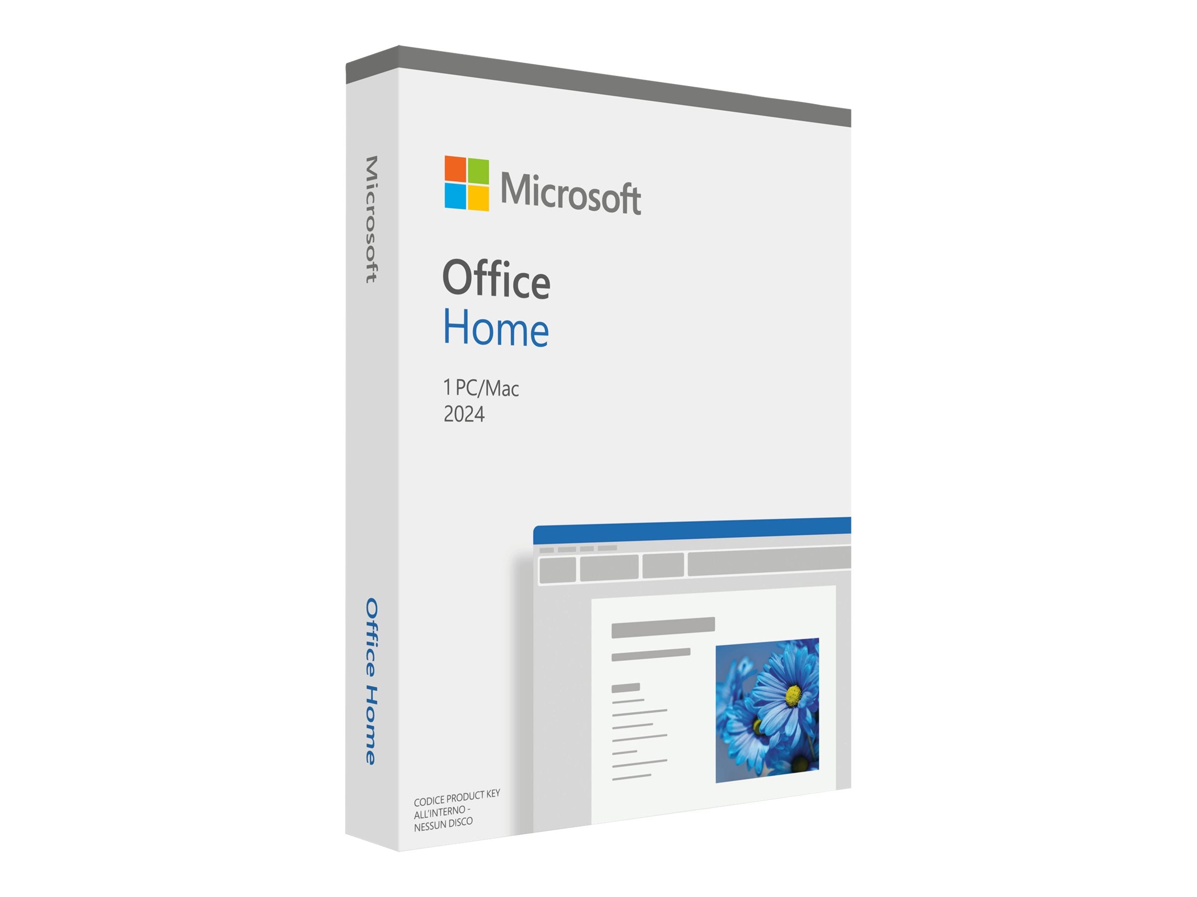 Vorderansicht von Microsoft MS FPP Office Home 2024 EuroZone 1 License Medialess EN