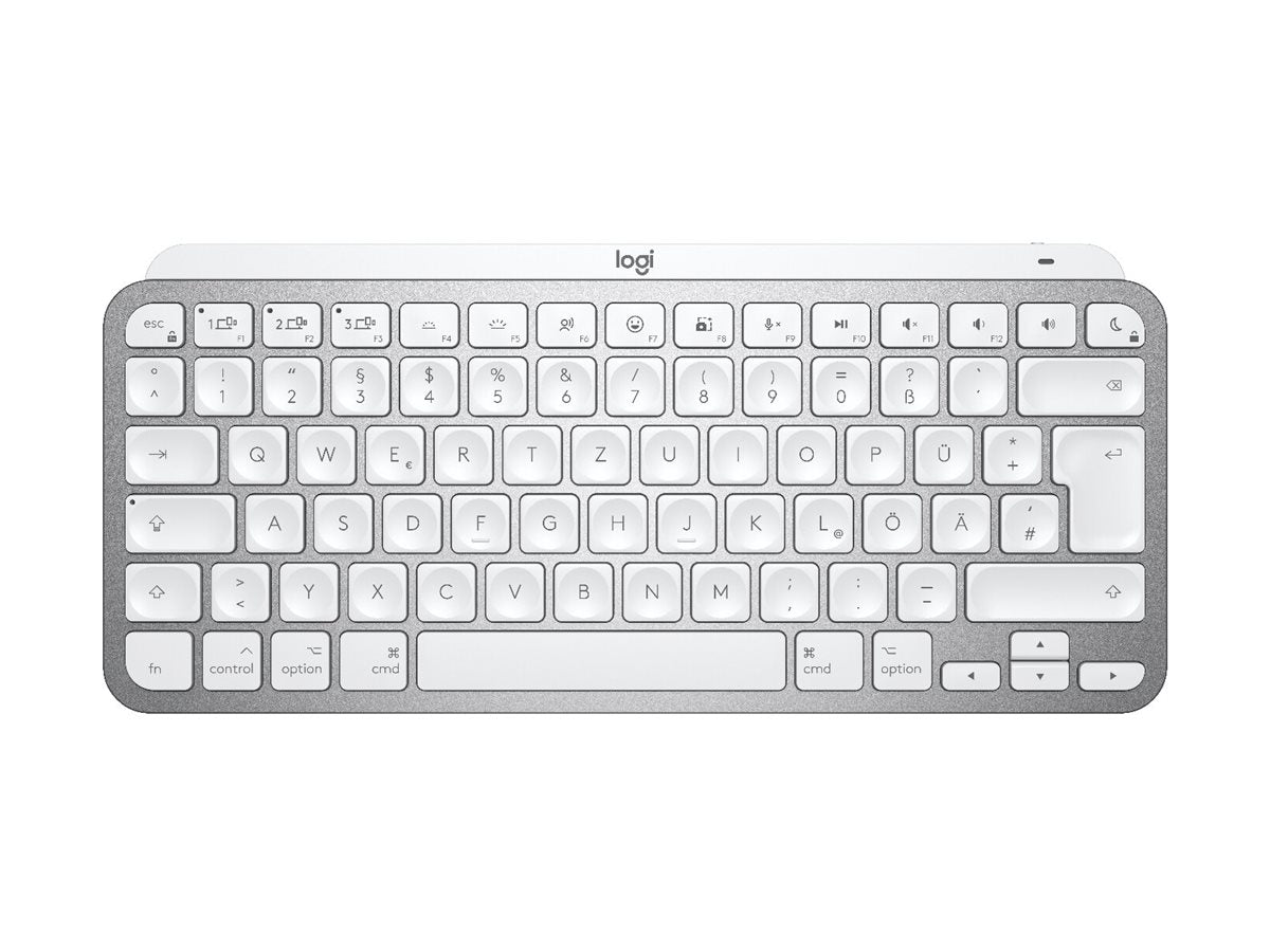 LOGITECH MX Keys Mini For Mac Tastatur Seitliche Ansicht