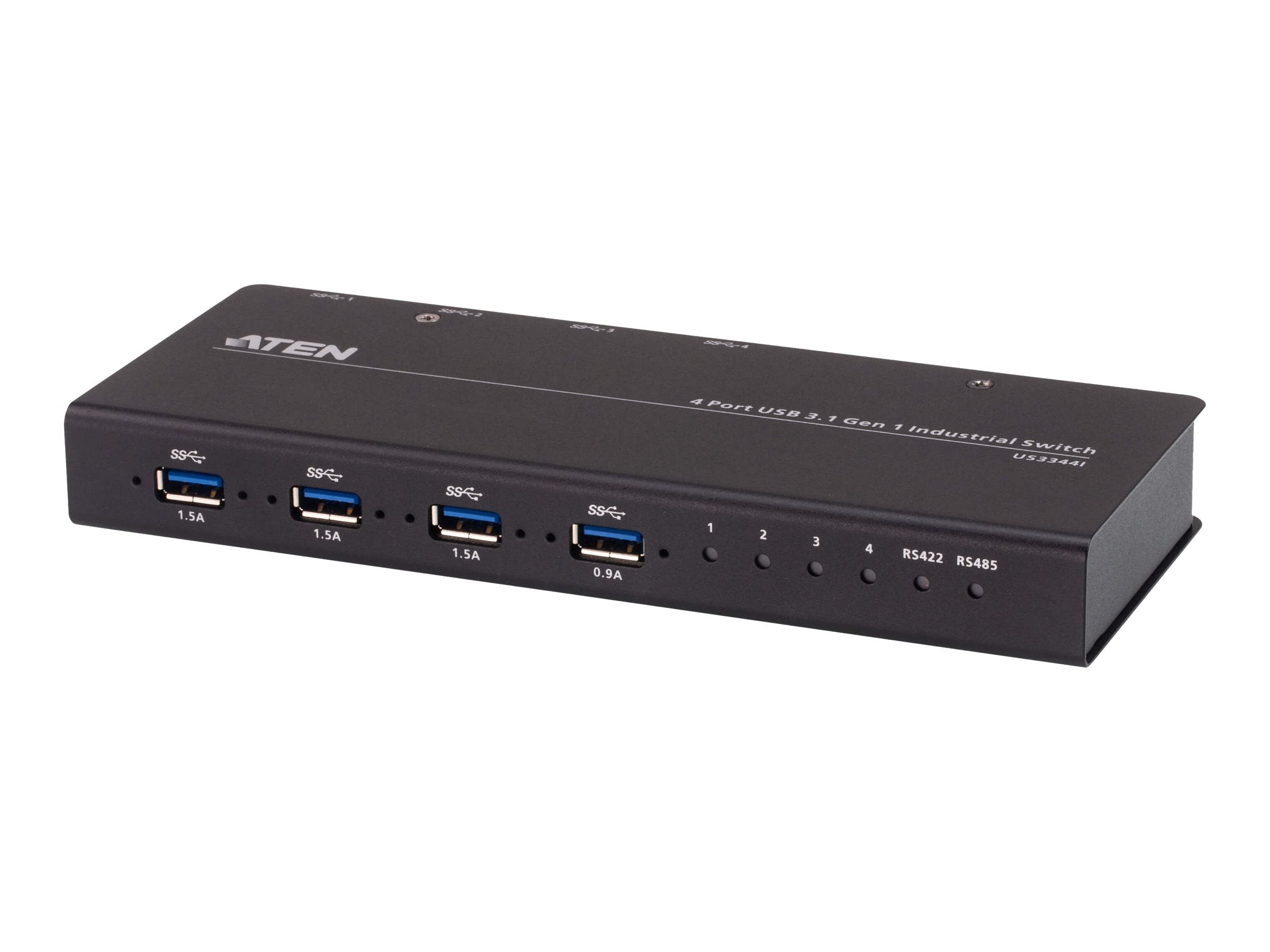 ATEN US3344i Industrie Hub Switch Detailansicht