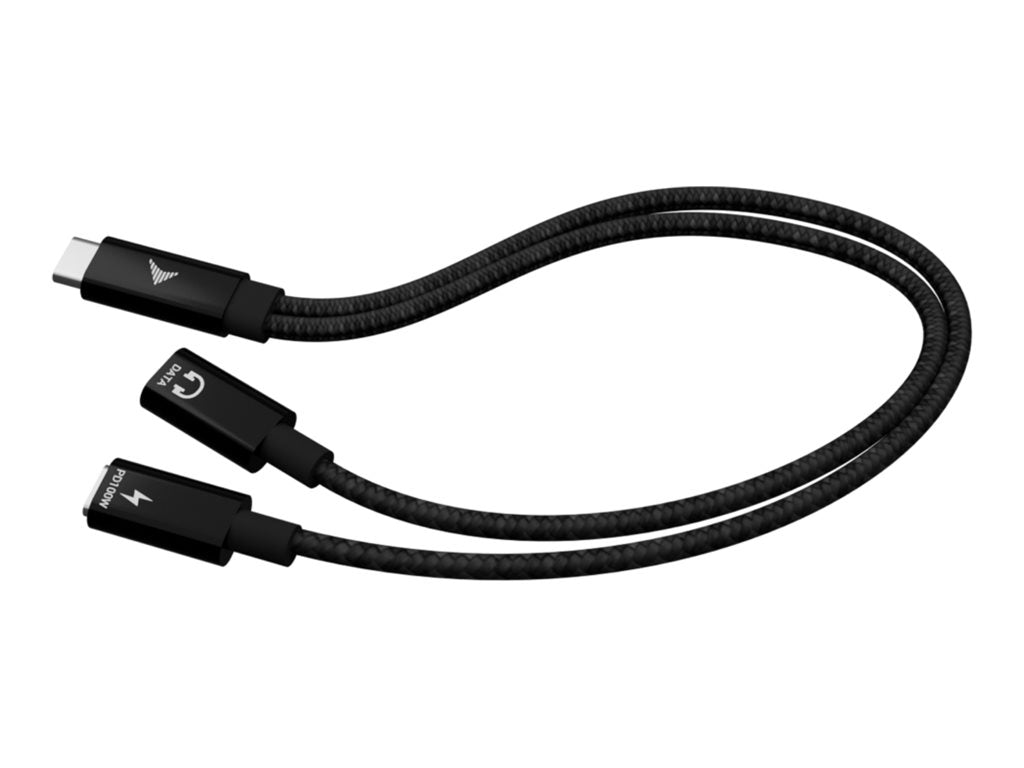 I-TEC USB-C Cable Splitter Audio/Data Vorderansicht