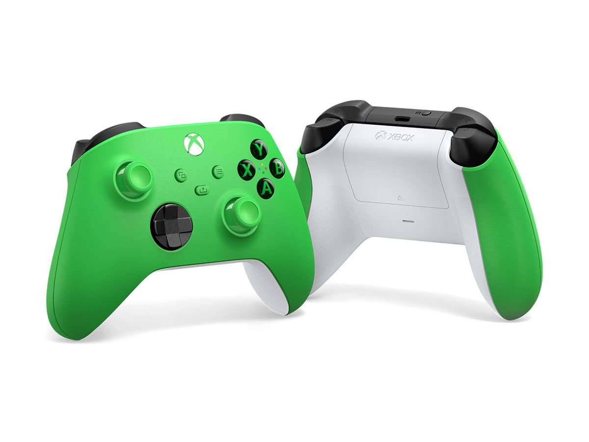 MICROSOFT XBOX Wireless Controller Velocity Green - Vorderansicht