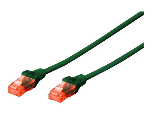 DIGITUS CAT 6 U-UTP Patchkabel Cu LSZH AWG 26/7 Länge 3m Vorderansicht