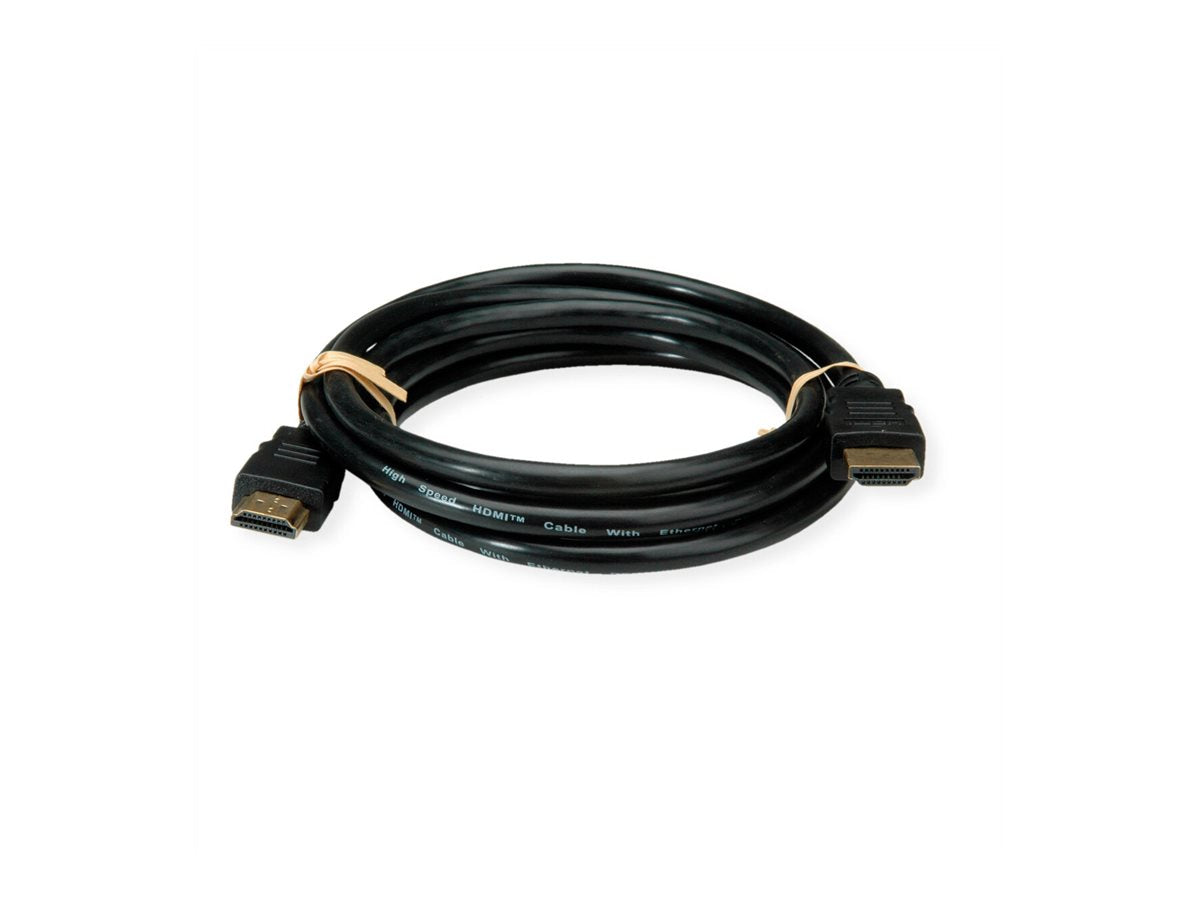 ROLINE RM 8K HDMI Ultra HD Kabel mit Ethernet ST/ST schwarz 3m - Detailansicht