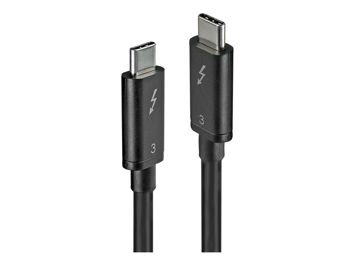 LINDY Thunderbolt 3 Kabel 0,5m - Vorderansicht