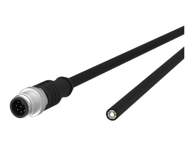 METZ CONNECT Sensor-/Aktorltg. M12-ST A-kodiert Kabel 10m - Vorderansicht