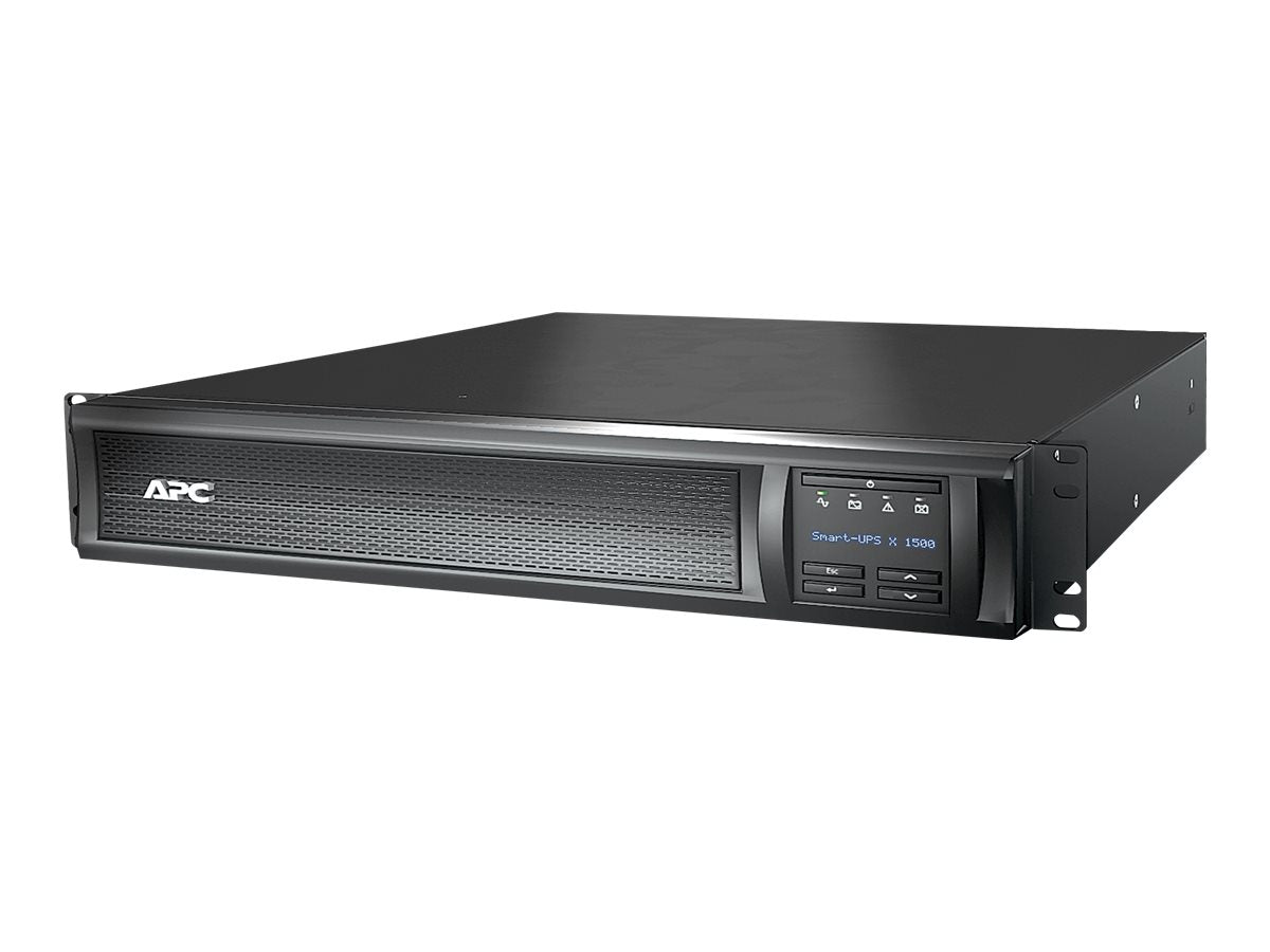 APC Smart-UPS X 1500 Rack/Tower LCD UPS Rack AC 230V 1200Watt 1500VA Ethernet RS-232 USB output connectors 8 2U Black