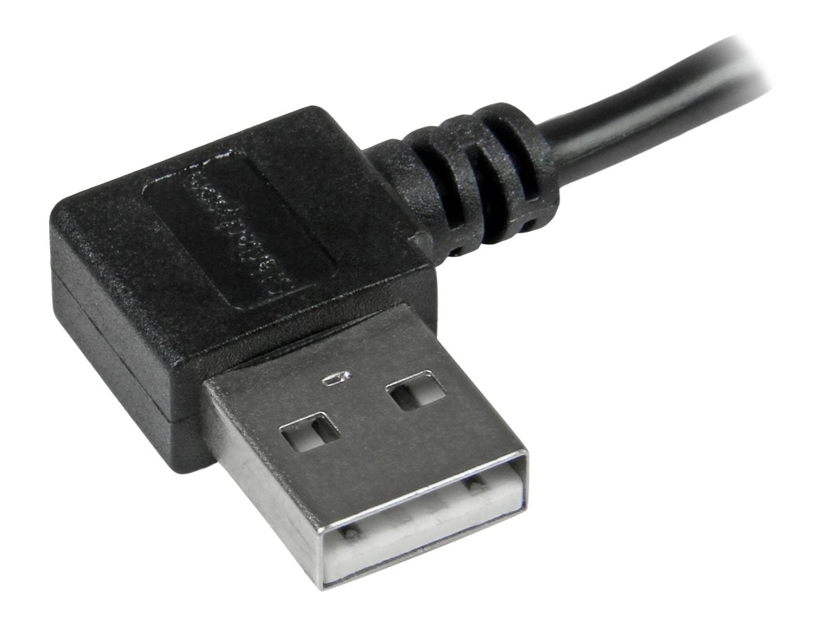 STARTECH.COM Micro-USB Kabel mit rechtsgewinkelten Anschlüssen - Detailansicht