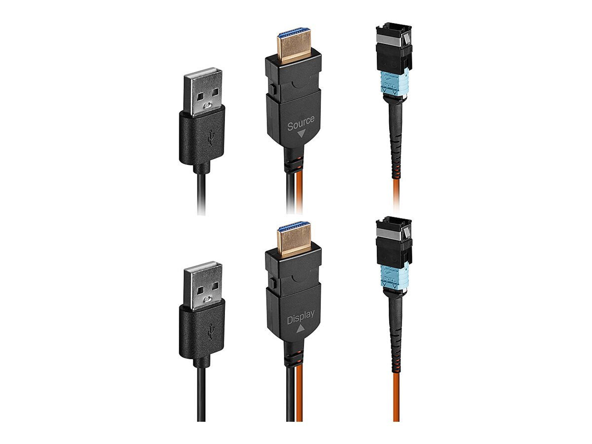 LINDY 100m MPO Fibre Optic HDMI 8K60 Extender - Verpackung