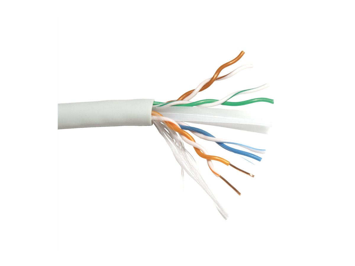 ROLINE UTP Kabel Kat.6A Class EA Massivdraht 100m - Vorderansicht