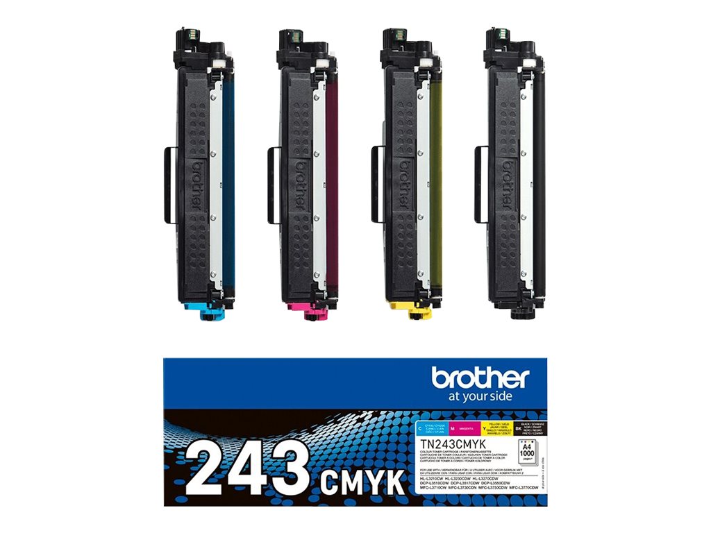 BROTHER Multipack TN243CMYK Verpackung
