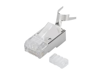 DIGITUS CAT 6A Modularstecker 8P8C geschirmt Vorderansicht