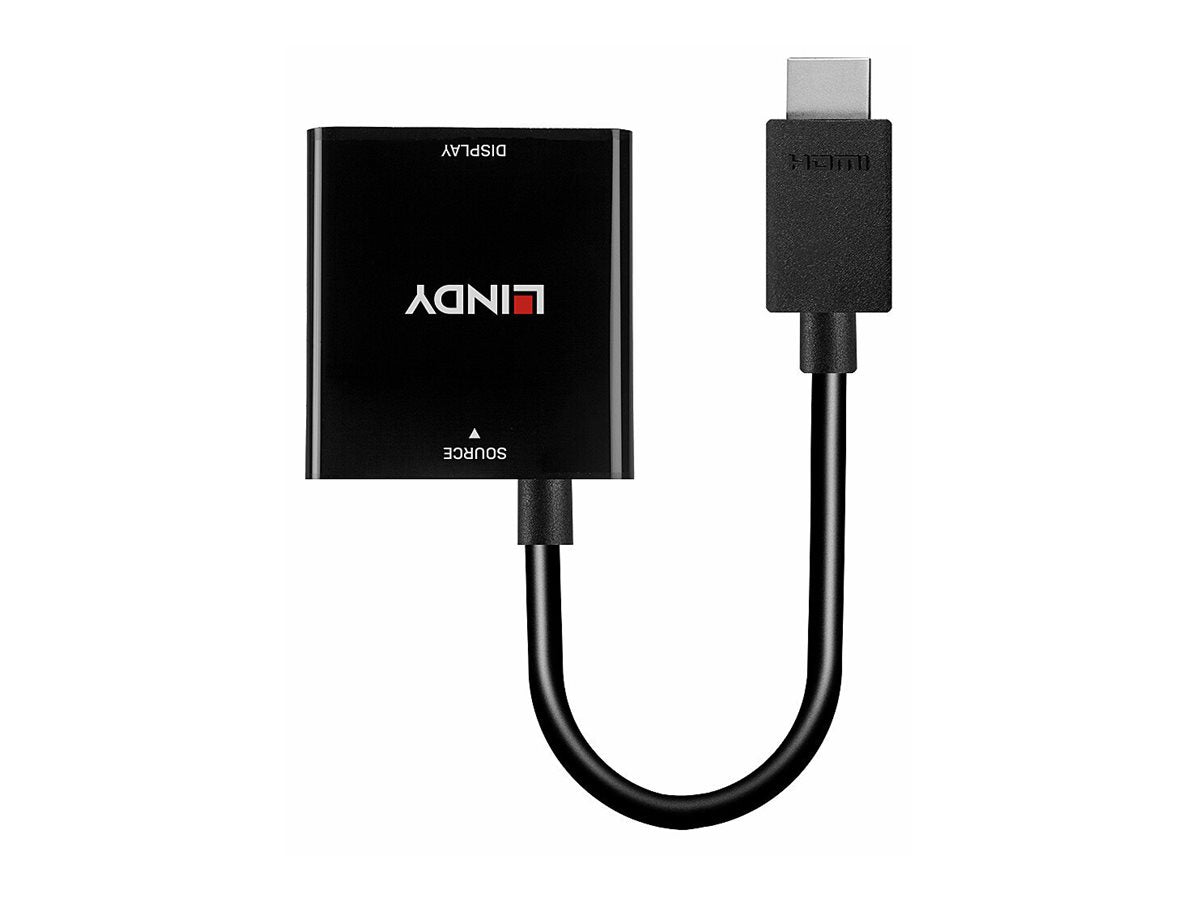 LINDY HDMI auf VGA Konverter Anschlussansicht