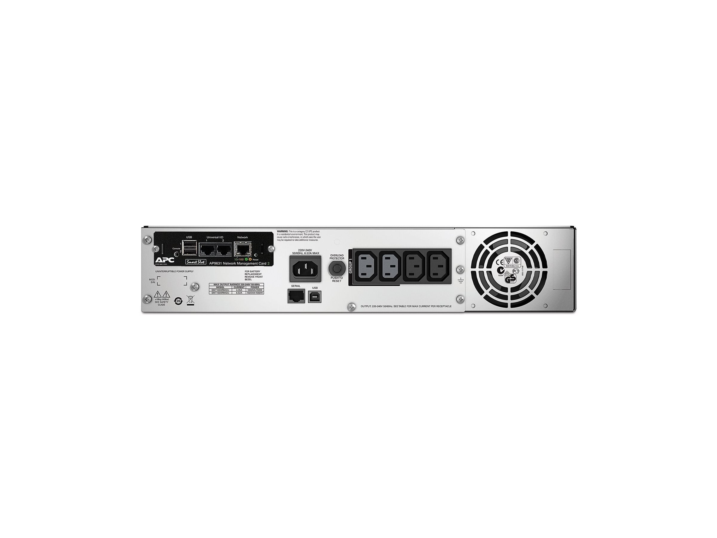 APC Smart-UPS 1500VA LCD RM UPS Detailansicht