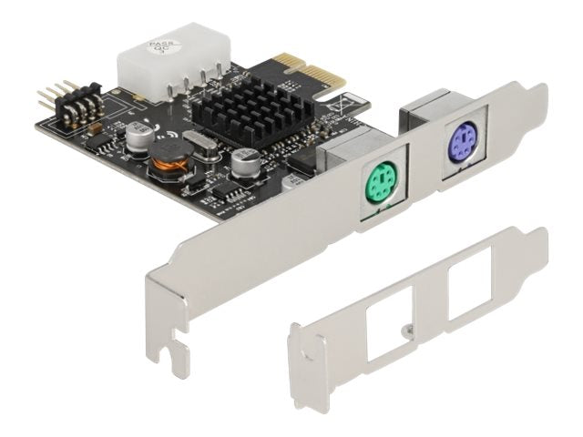 DELOCK PCI Express x1 Karte Vorderansicht