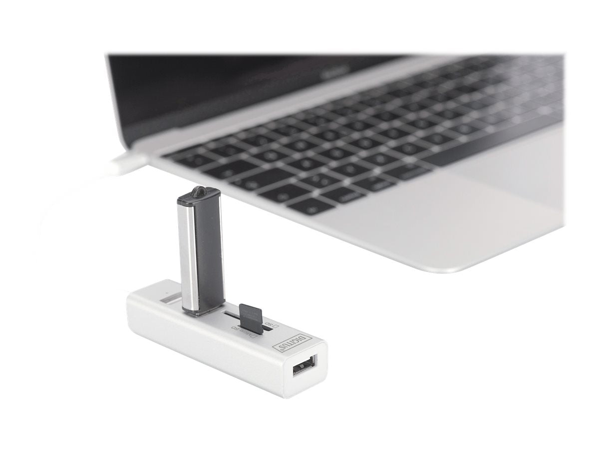 DIGITUS USB 2.0 Typ C HUB Verpackung