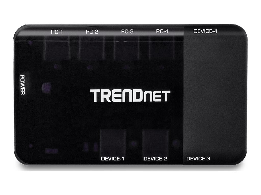 TRENDNET TK-U404 4-Port Sharing Switch Verpackung