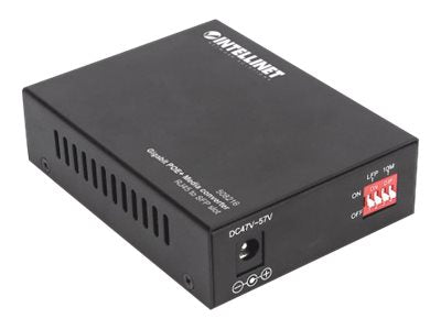 INTELLINET Gigabit PoE+ Medienkonverter Verpackung