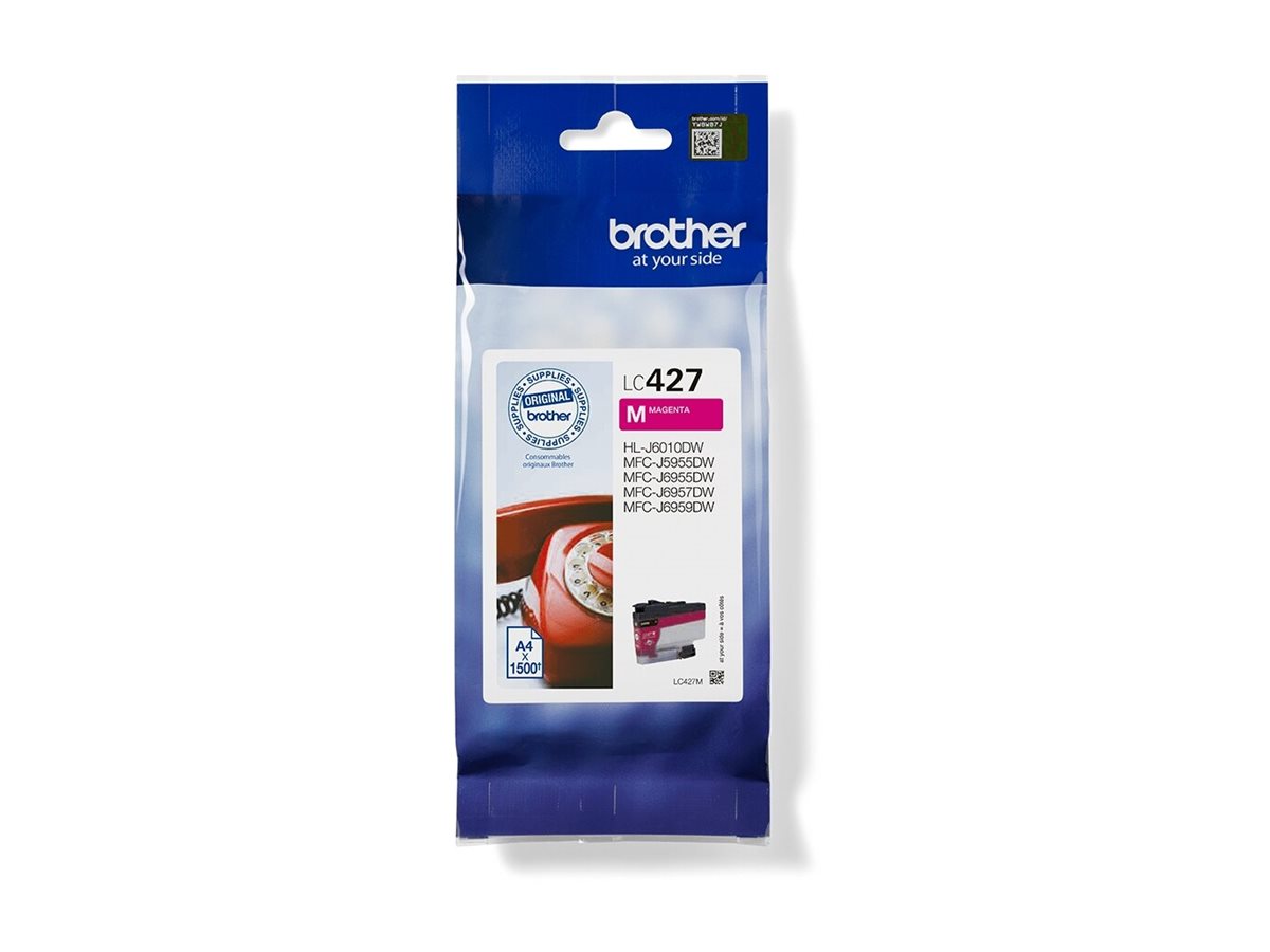 BROTHER LC-427M Tintenpatrone Magenta Vorderansicht
