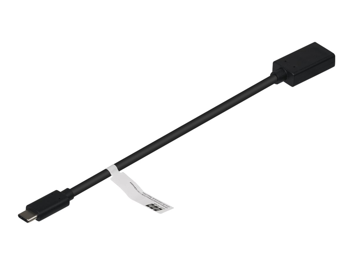 EFB USB 3.2 Typ-C DP 1.2 Adapter Typ-C Stecker - DP20 Buchse 4K60Hz 0.15m Vorderansicht