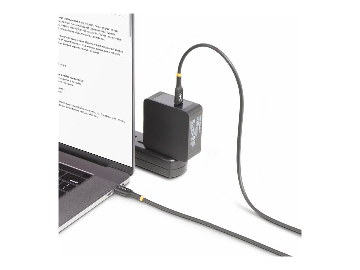 STARTECH.COM 2meter USB-C Ladekabel Vorderansicht