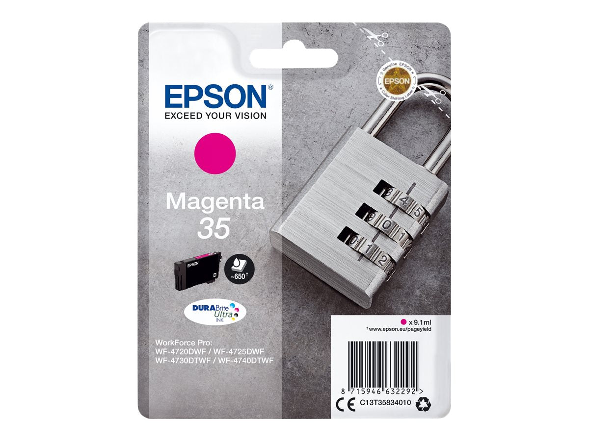 EPSON 2LB 35 Ink Magenta 9.1ml Verpackung