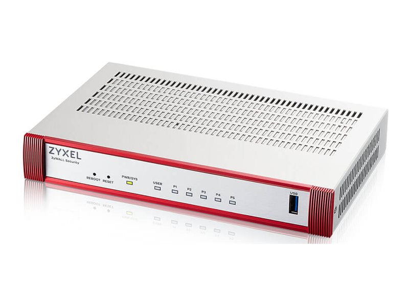 ZYXEL Firewall USG FLEX 50HP Entry Bundle - Vorderansicht