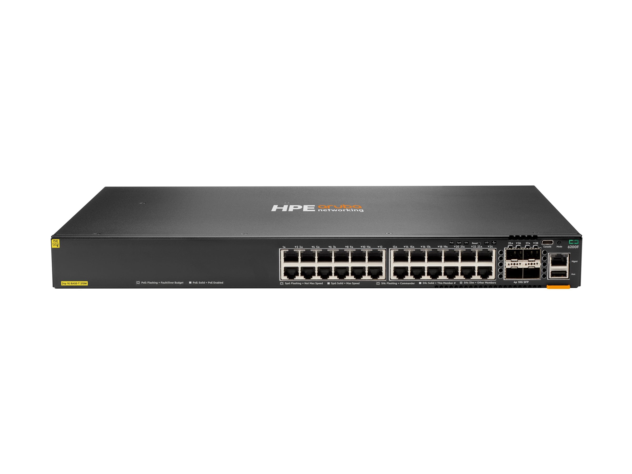ARUBA HPE Aruba Networking CX 6200F 24G 4SFP+ Switch - Verpackung