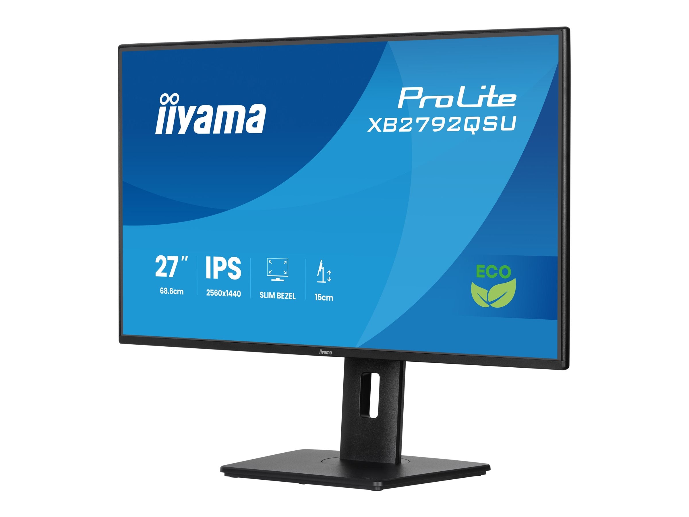 IIYAMA XB2792QSU-B1 Monitor Seitenansicht