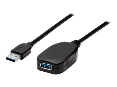 MANHATTAN USB 3.0 Aktive Verlängerung A Stecker / A Buchse 5m - Anschlussansicht