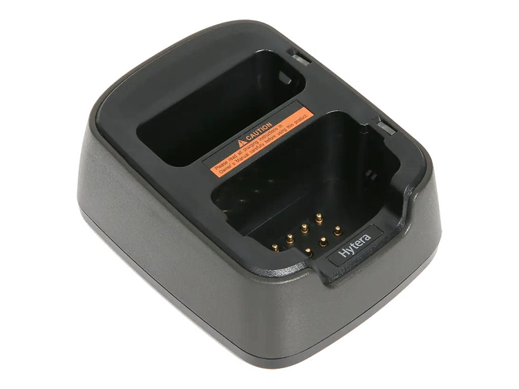 HYTERA Dual-Unit Desktop-Ladegerät für X1e X1p Z1p - Vorderansicht