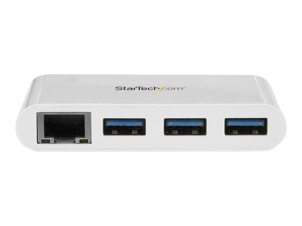 Detailansicht des USB-C Anschlusses des STARTECH.COM 3-Port USB-C Hub