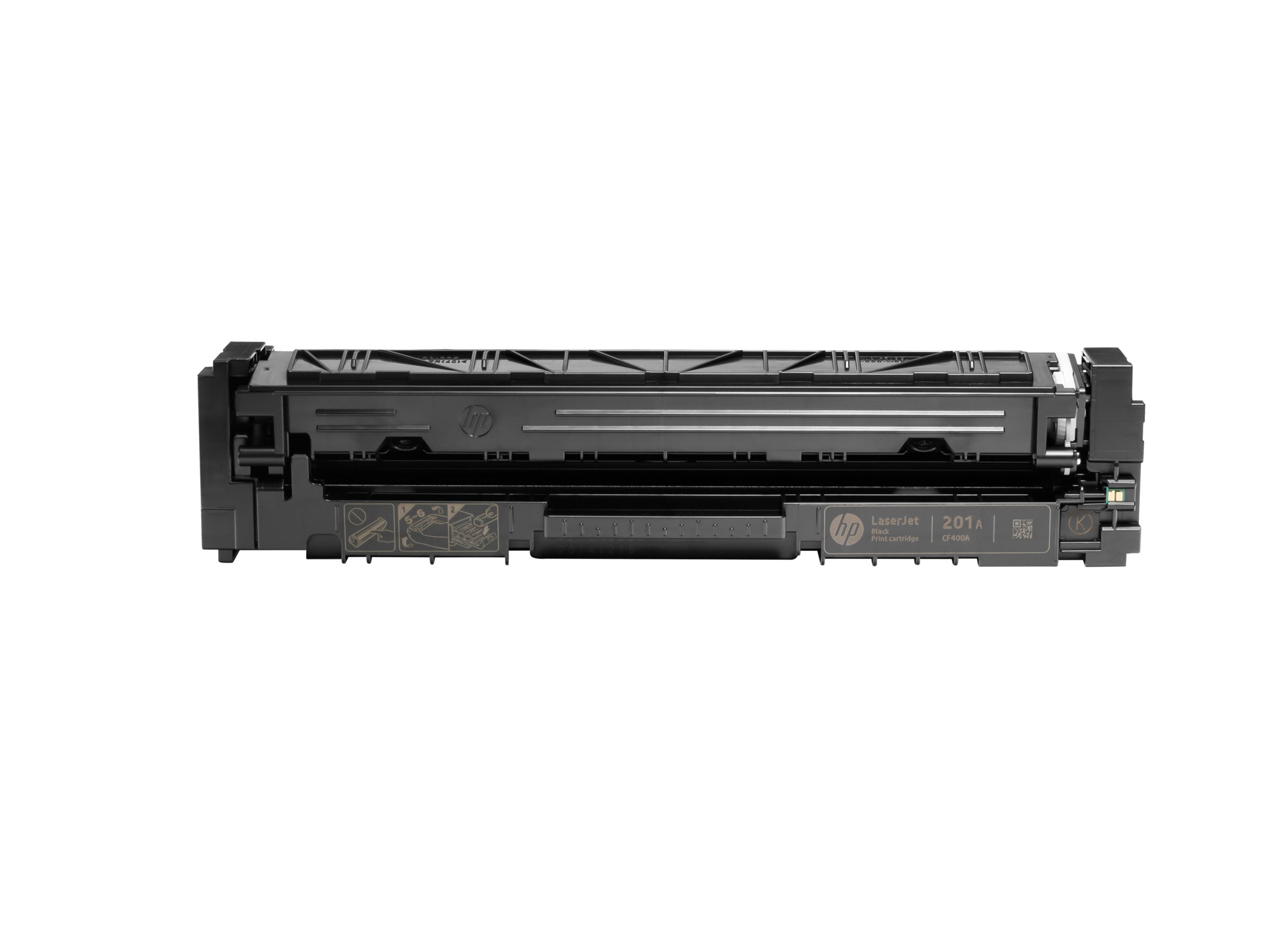 HP 201A Tonerpatrone CF400A schwarz Detailansicht