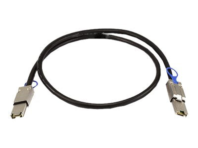 QNAP CAB-SAS10M-8088 externes SAS-Kabel 1.0m - Vorderansicht