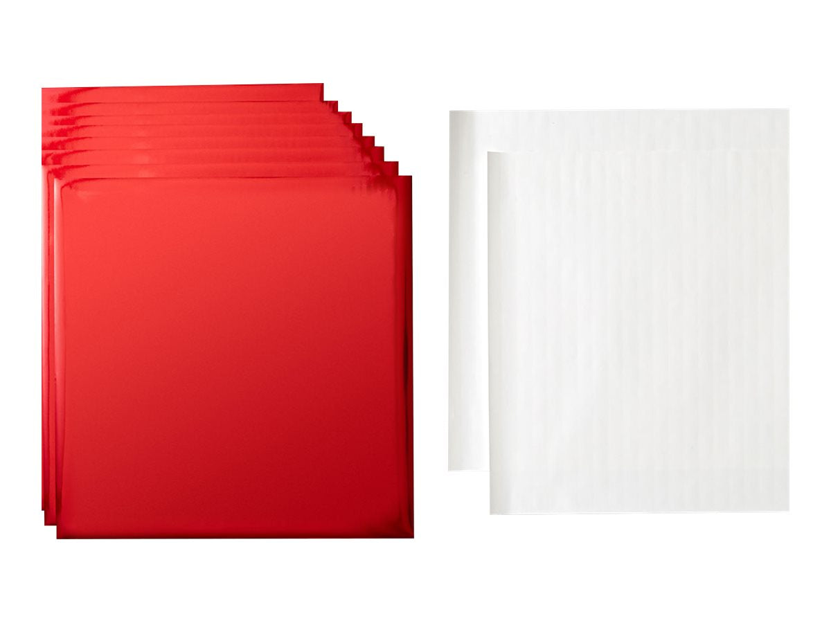 CRICUT Transfer Foil Sheets 30x30cm Rot Verpackung