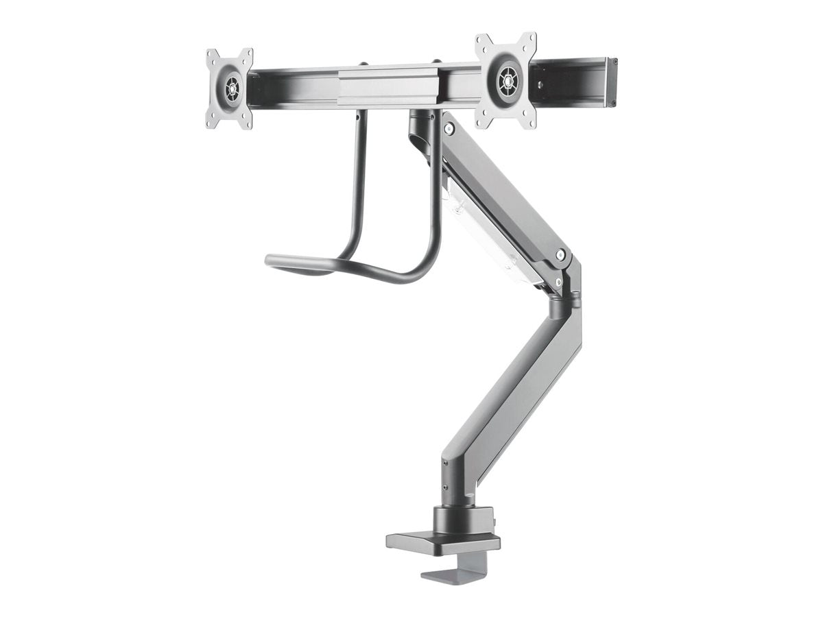 NEOMOUNTS NM-D775DXSILVER Desk Mount Seitenansicht