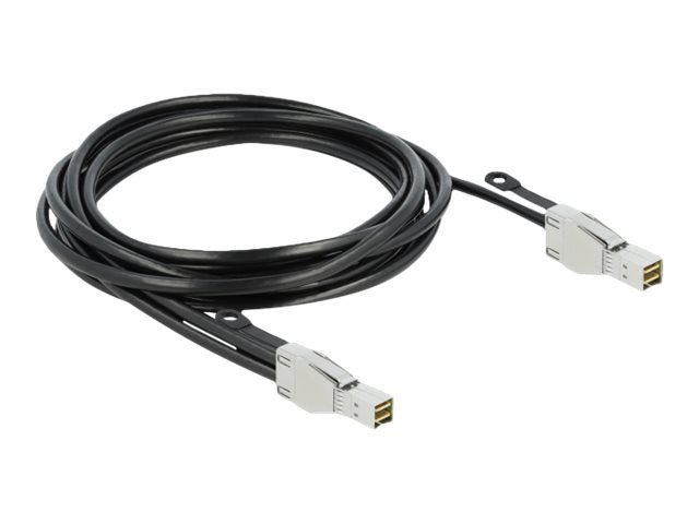 DELOCK PCI Express Kabel Mini SAS HD SFF-8674 zu SFF-8674 3m - Vorderansicht