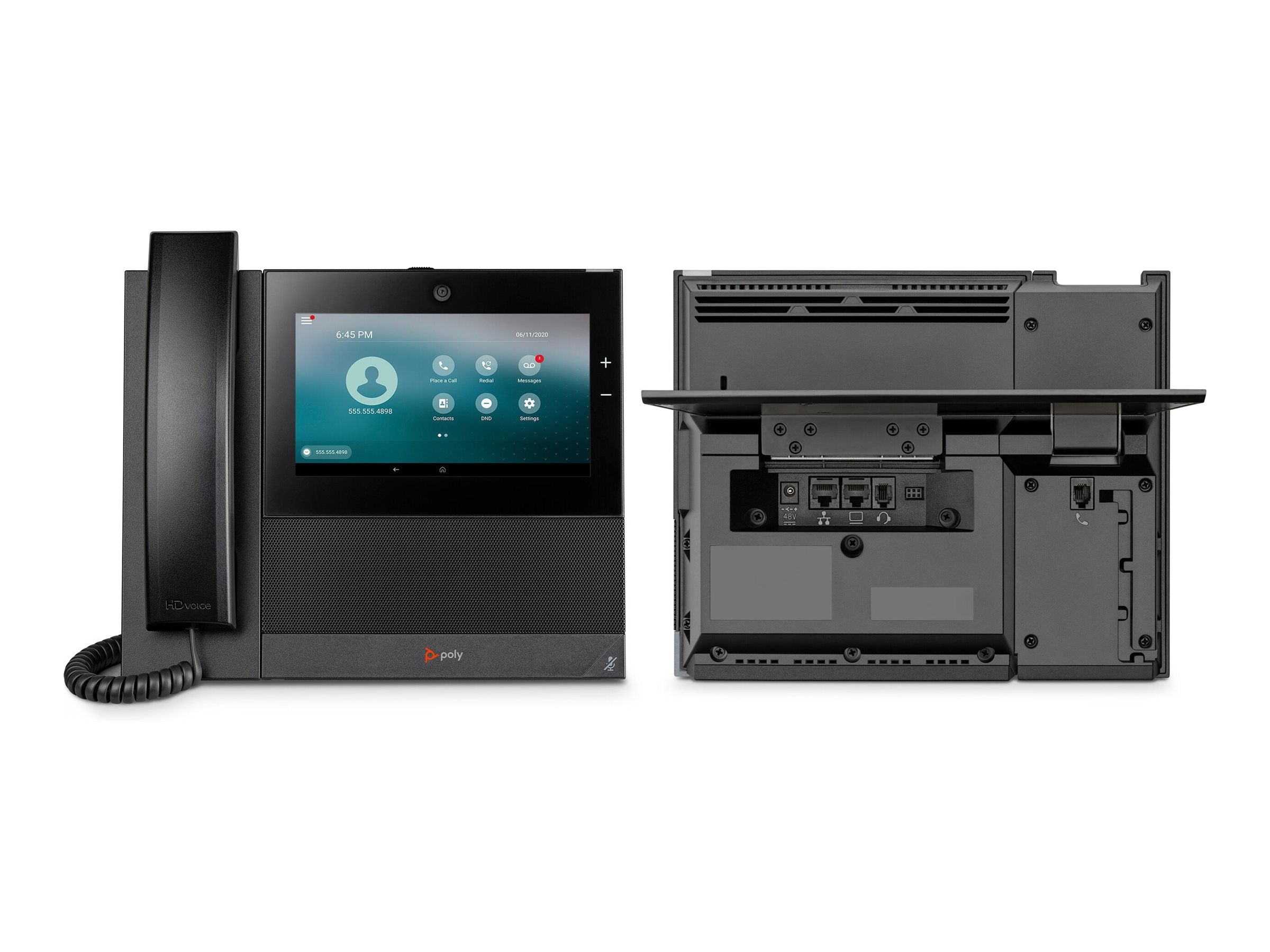 HP Poly CCX 700 VoIP-Telefon Detailansicht der Tasten