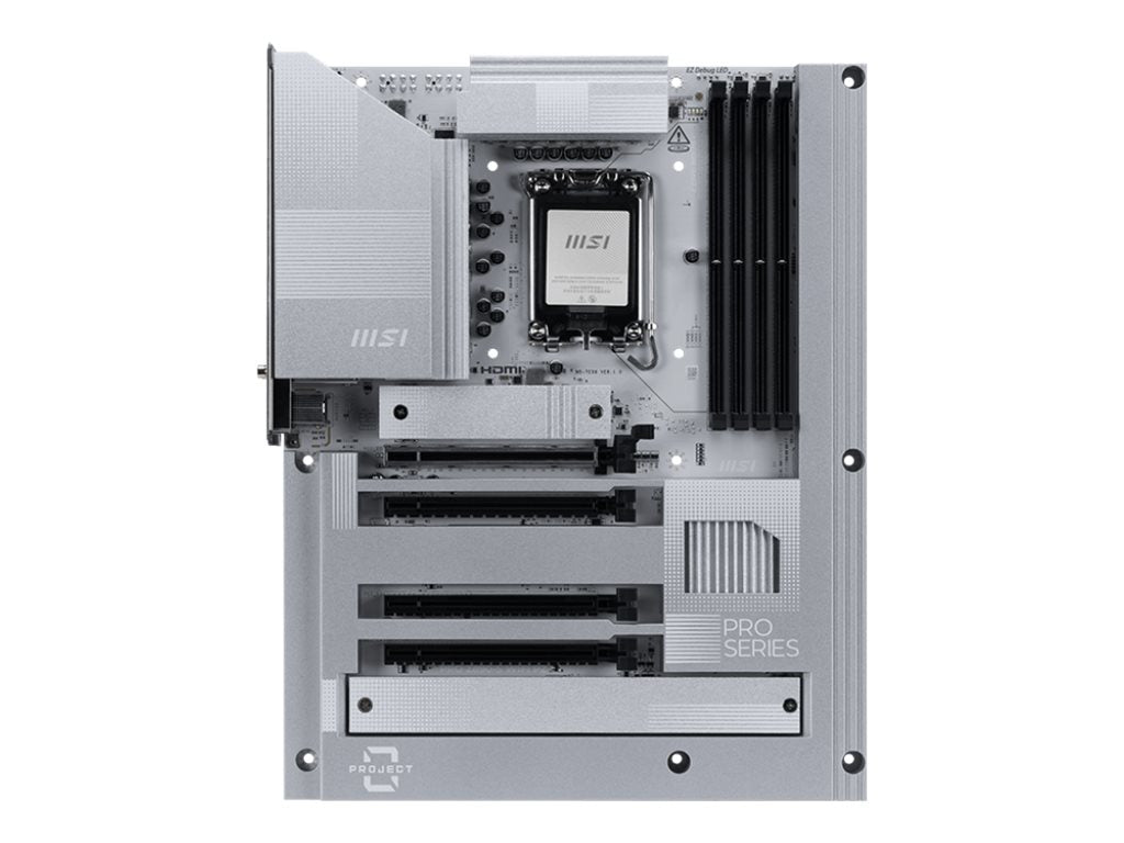 MSI PRO Z890-S WIFI PZ Motherboard Vorderansicht