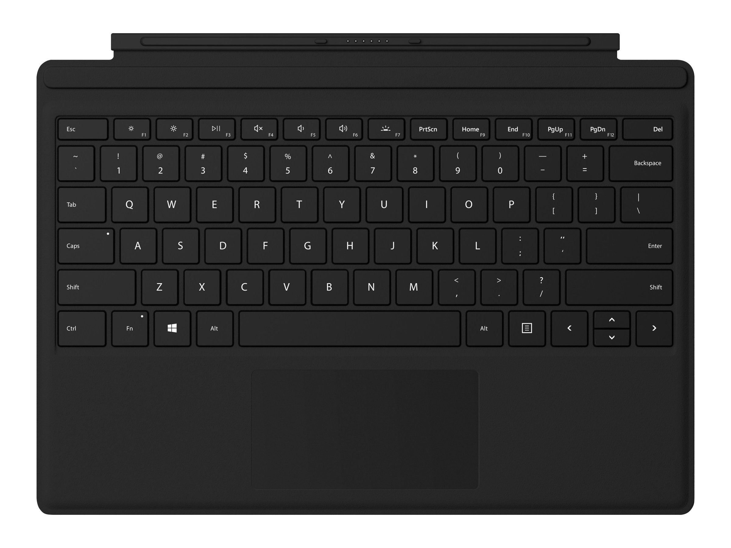 MICROSOFT Surface Pro Type Cover mit Fingerabdruck-ID Vorderansicht