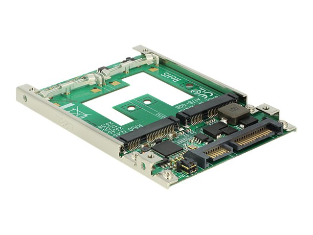 DELOCK Konverter SATA 22 Pin Vorderansicht