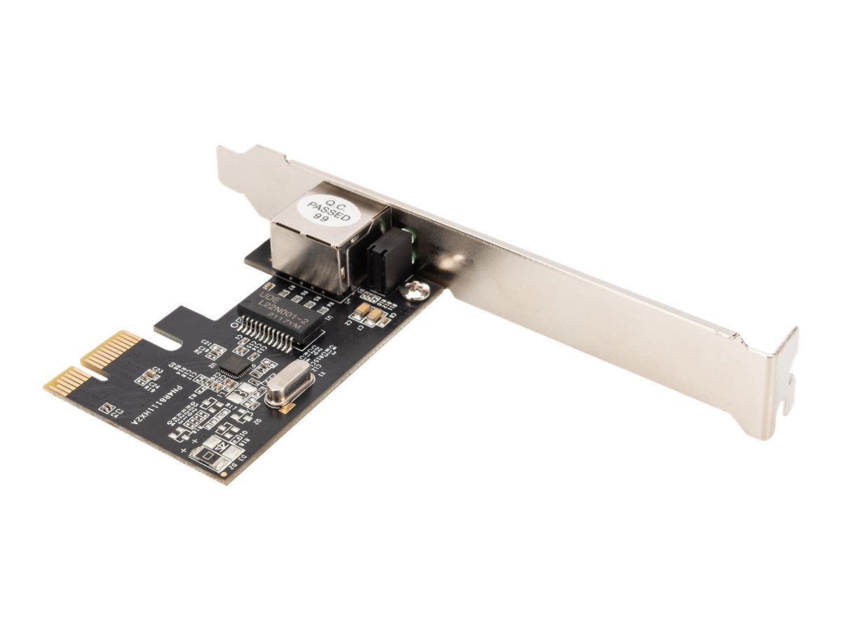 DIGITUS Gigabit Ethernet PCI Express Card Installation