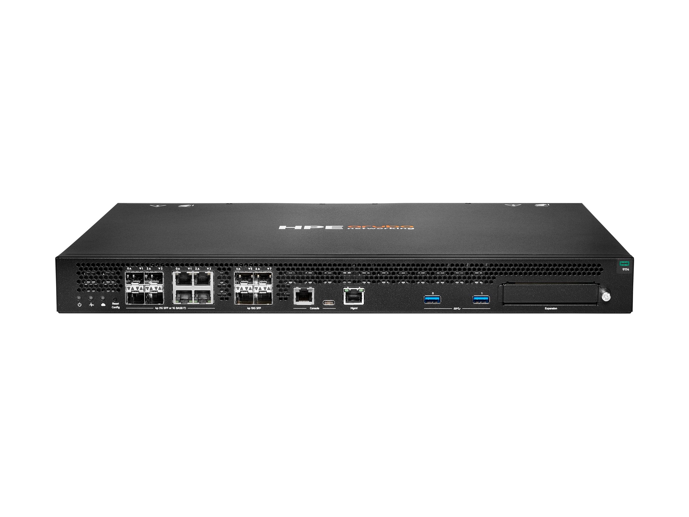 ARUBA HPE Aruba Networking 9114 Gateway Rückansicht